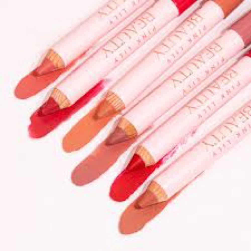 Pink Lily Dual-Ended double bloom dual lipstick and lipliner Mauve Moment - Picture 6 of 8